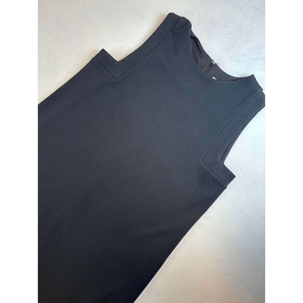 Isaac Mizrahi‎ Women's Black Sleeveless A Line Dress Career Casual Mod